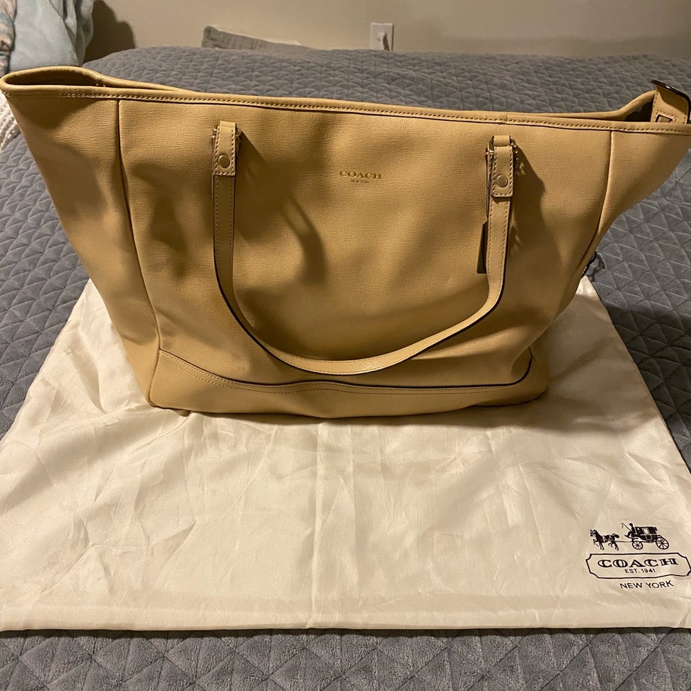 Coach Leather Tote